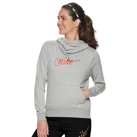 Nike funnel neck hoodie - Picture 1 of 4